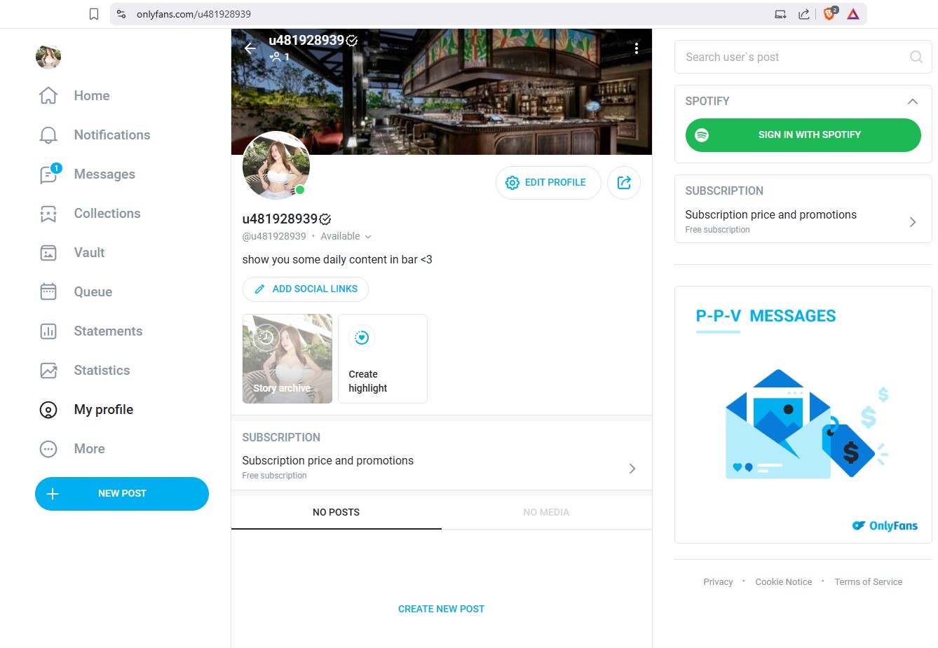 Buy OnlyFans Accounts