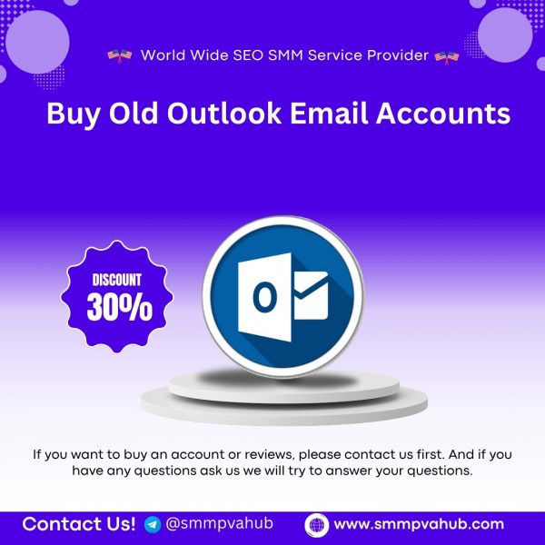 Buy Old Outlook Email Accounts
