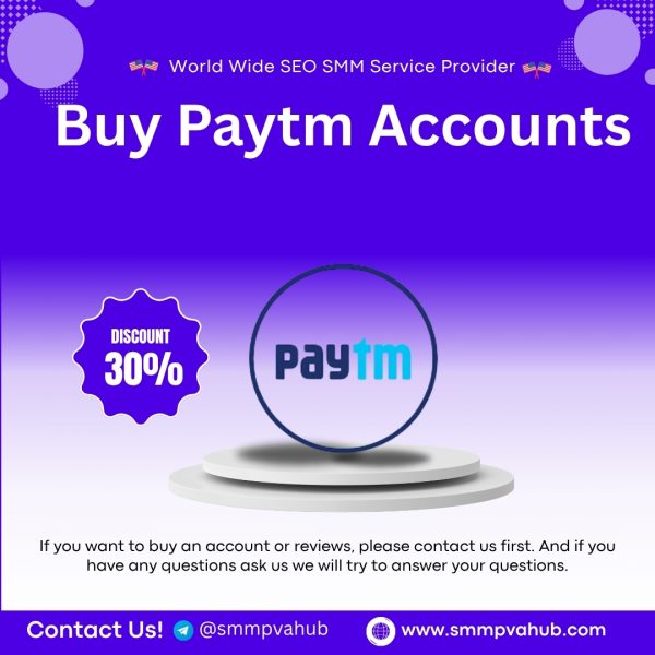 Buy Paytm Accounts
