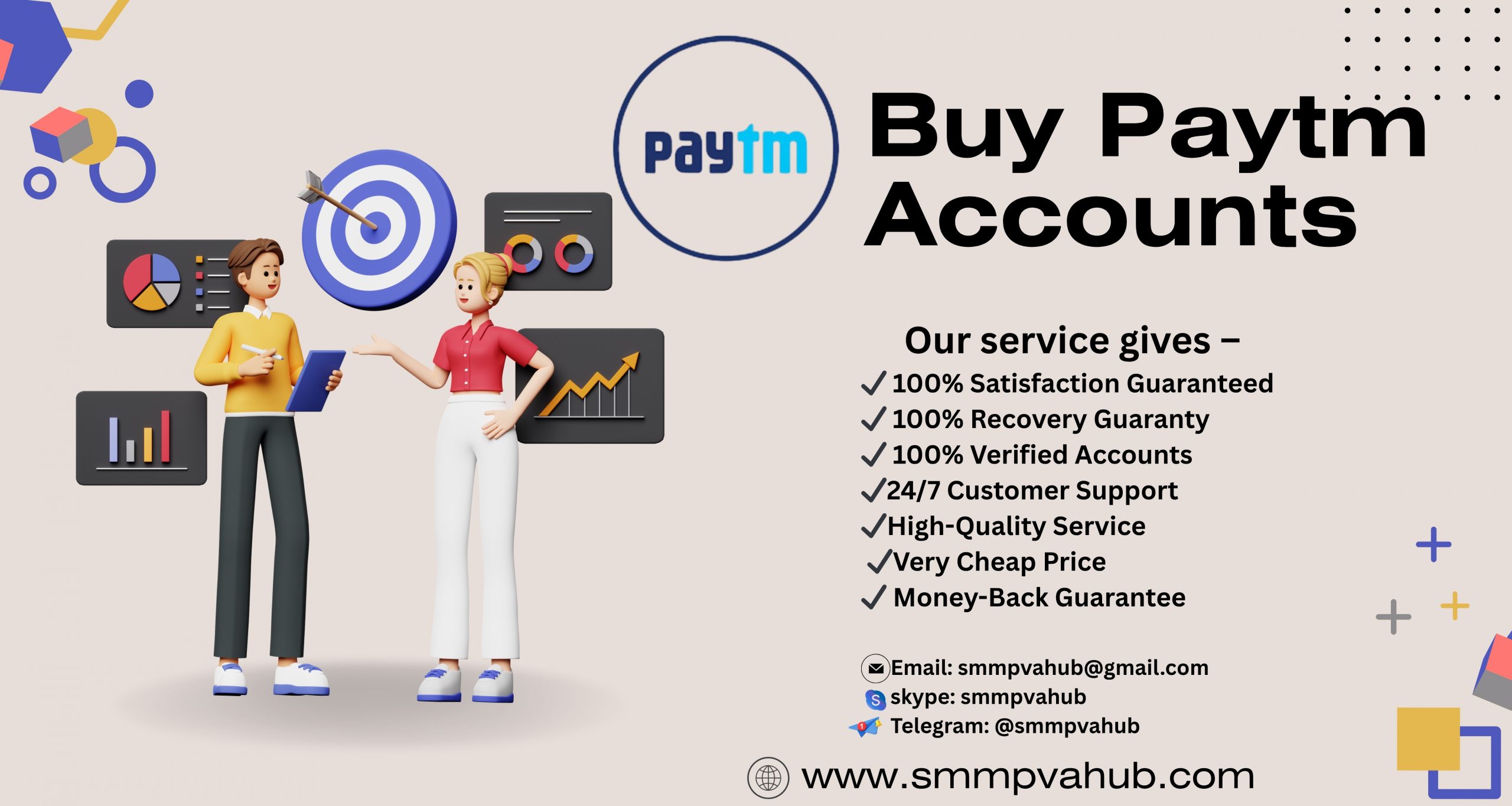 Buy Paytm Accounts