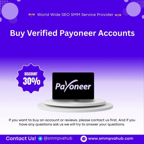 Buy Verified Payoneer Accounts