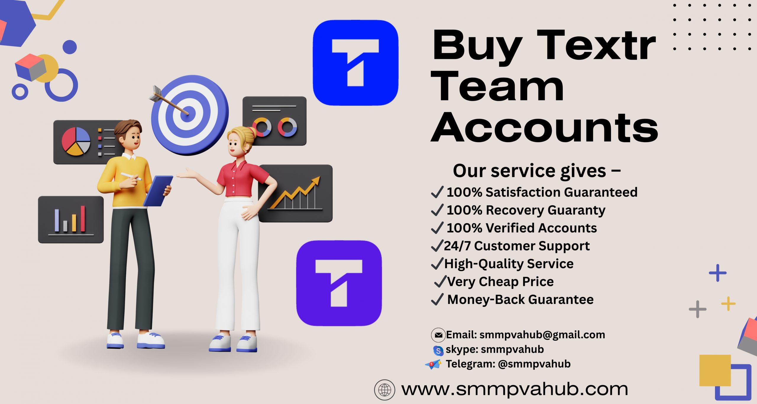 Buy Textr Team Accounts