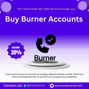 Buy Burner Accounts